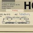 Hag E-Lok Ae 6/6 Lenzburg grün SBB, H0 AC Analog | Bild 2