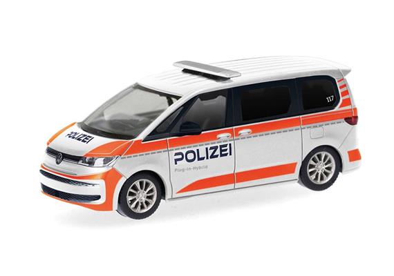 Herpa 098496 Volkswagen (VW) Multivan "Polizei Schweiz" 1/87