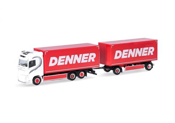 Herpa 317276 Volvo FH GL 2013 Koffer-Hängerzug "Sascha Berthold/Denner" 1/87