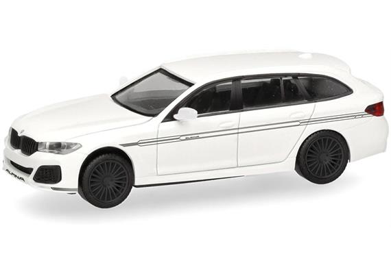 Herpa 421072-002 BMW Alpina B5 Touring, weiss 1/87