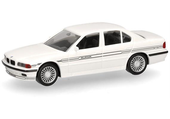 Herpa 421201 BMW Alpina B12 5.7 (E38), weiss 1/87