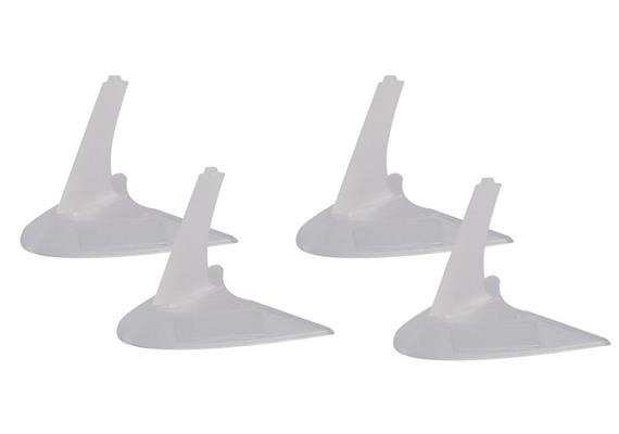 Herpa 521024 Display Stands (Standfuss) (4 Stück 1/500