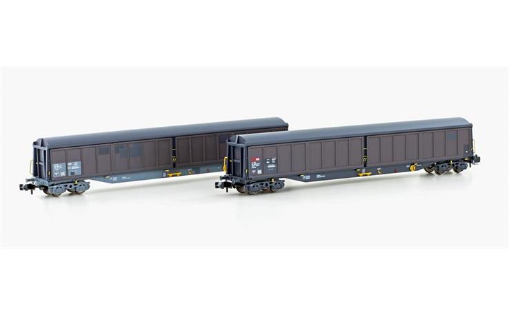 Hobbytrain 23440 Schiebewandwagen Set 2-tlg Habils SBB, Spur N