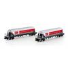 Hobbytrain H23469 Zuckerwagen Set 2-tlg Taggnpps SBB Cargo, Spur N