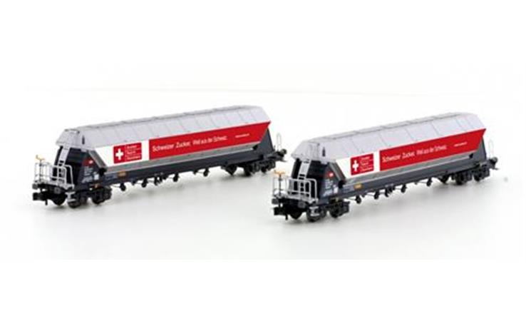 Hobbytrain H23469 Zuckerwagen Set 2-tlg Taggnpps SBB Cargo, Spur N