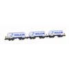 Hobbytrain H23492 Zementsilowagen-Set 3-tlg Holcim, Spur N