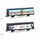 Hobbytrain H24663 Schiebewandwagen Hbbillns Graffiti Kids united SBB, Spur N