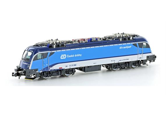 Hobbytrain H2736S E-Lok Rh 1216 CD Railjet, Spur N Digital Sound