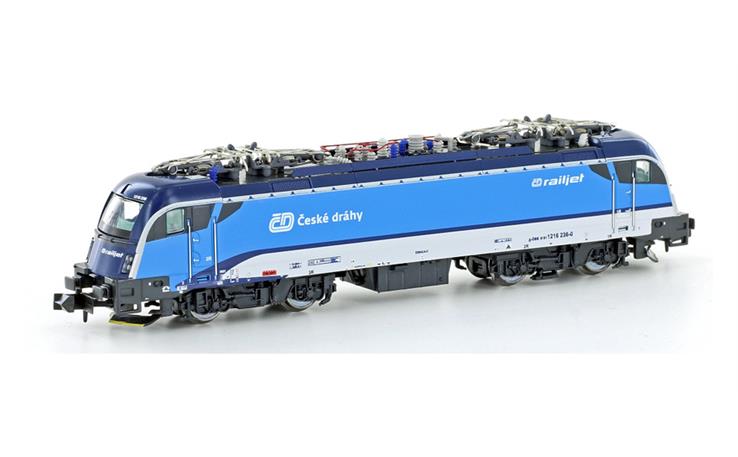 Hobbytrain H2736S E-Lok Rh 1216 CD Railjet, Spur N Digital Sound