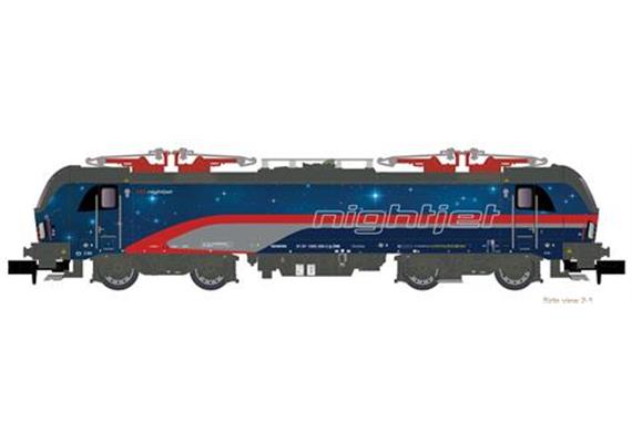 Hobbytrain H30162 E-Lok Vectron Rh 1293 200 "Nightjet" der ÖBB, Spur N