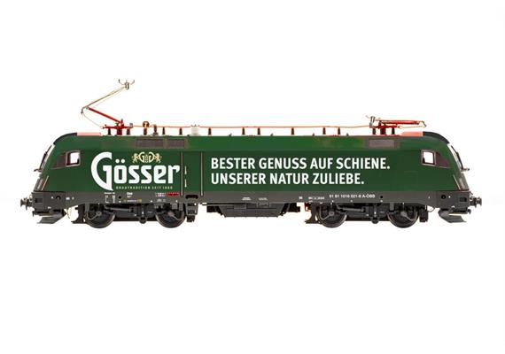 Jägerndorfer 18702 E-Lok Rh 1016 Gösser Bier ÖBB, H0 AC Digital Sound