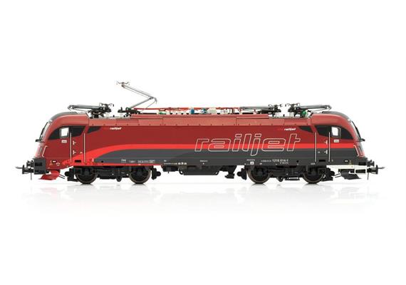 Jägerndorfer 29702 E-Lok Rh 1216 Railjet ÖBB, H0 DC Digital Sound