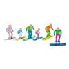 Jägerndorfer 54300 6 Figuren stehend mit Head Snowboards