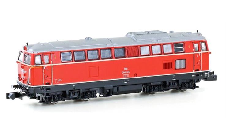 Jägerndorfer 60002_1 Diesellok Rh 2043 ÖBB, Spur N Digital Sound