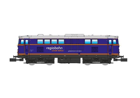 Jägerndorfer 60002_2 Diesellok Rh 2143 RegioBahn, Spur N Digital Sound