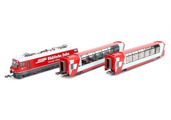 Kato 10-2026 Glacier Express Set 3-tlg RhB, Spur N