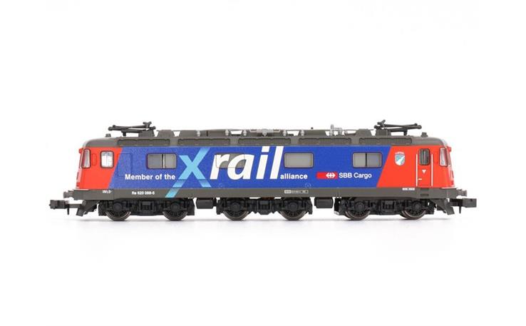 Kato 10176 E-Lok Re 6/6 Klimaanlage SBB Cargo / X Rail, Spur N