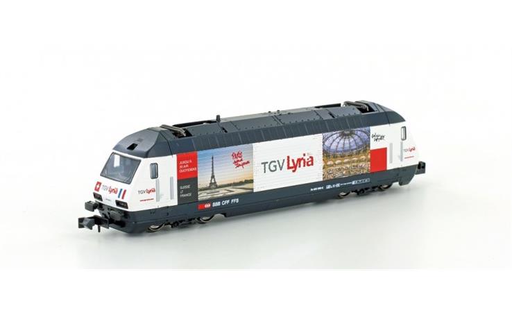 Kato 137120 E-Lok Re 460 TGV Lyria SBB, Ep. VI Spur N