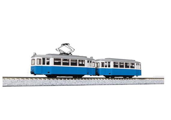 Kato 70148061 My tram Classic Blau 2-tlg, Spur N