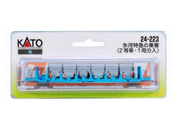 Kato 7024223 Passagiere mit GEX Interieur, Spur N