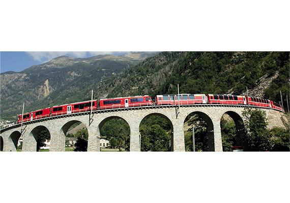 Kato 7074028 Bernina Express Grundeinheit 5-tlg, Spur N Digital