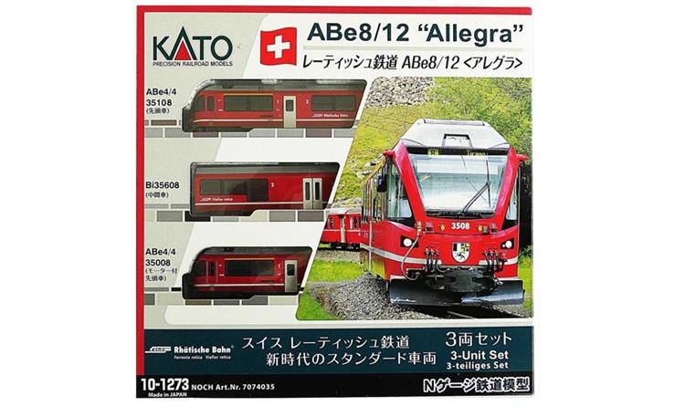 Kato 7074071 RhB ALLEGRA ABe 8/12 Anna von Planta, Spur N