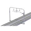 Kato 7078525 Oberleitungsmasten modern, 2-gleisig (10 Stück), Spur N