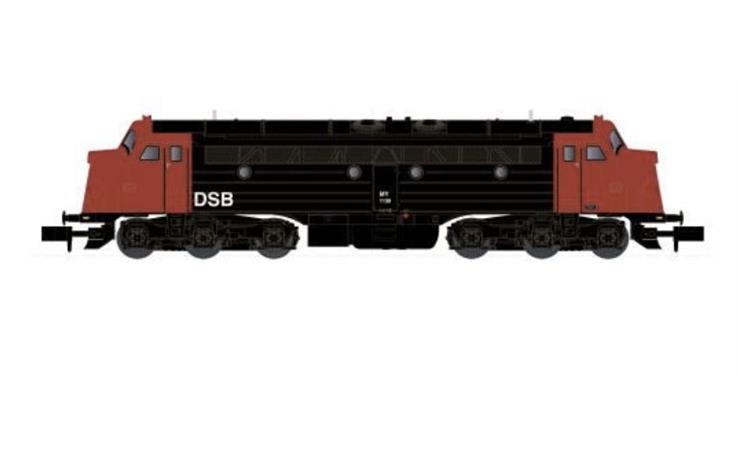 Kato K2891 Diesellok MY 1139 DSB, Spur N