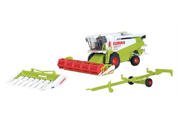 Kibri 12263 CLAAS Mähdrescher m. Schneid- und Maisgebiss H0