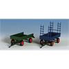 Kibri 15702 H0 Fendt Gummiradwagen, 2 Stk., H0