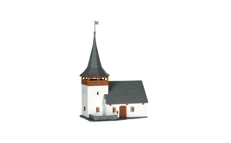 Kibri 37031 Dorfkirche Sertig Bausatz Spur N