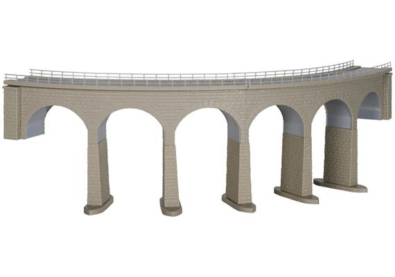 Kibri 37664 Semmering-Viadukt, eingleisig mit Eisbrecherfundamenten Spur N & Z