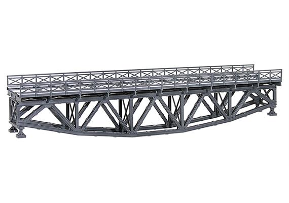 Kibri 39703 Stahl- Unterzugbrücke eingleisig Spur H0