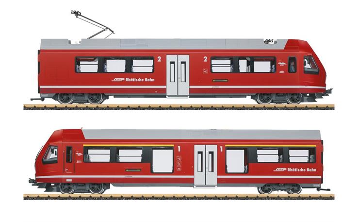 LGB 23100 Triebzug ABe 4/16 Capricorn 2-tlg RhB, Spur G mfx Digital Sound