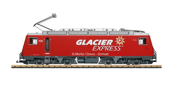 LGB 23101 E-Lok HGe 4/4 II "Glacier Express" MGB, Spur G Digital Sound