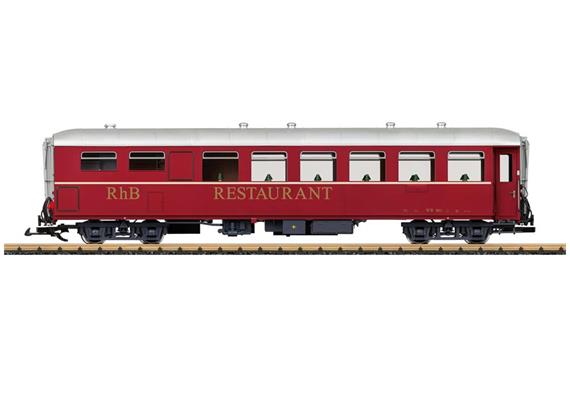 LGB 31528 Speisewagen "Restaurant" RhB, Spur G