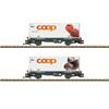 LGB 45888 Containerwagen-Set 2-tlg COOP RhB, Spur G