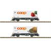 LGB 45889 Containerwagen-Set 2-tlg COOP RhB, Spur G