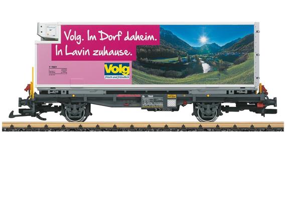 LGB 46893 Containerwagen "Volg" RhB, Spur G