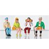 LGB 53007 Figuren-Set Touristen sitzend 4-tlg, Spur G