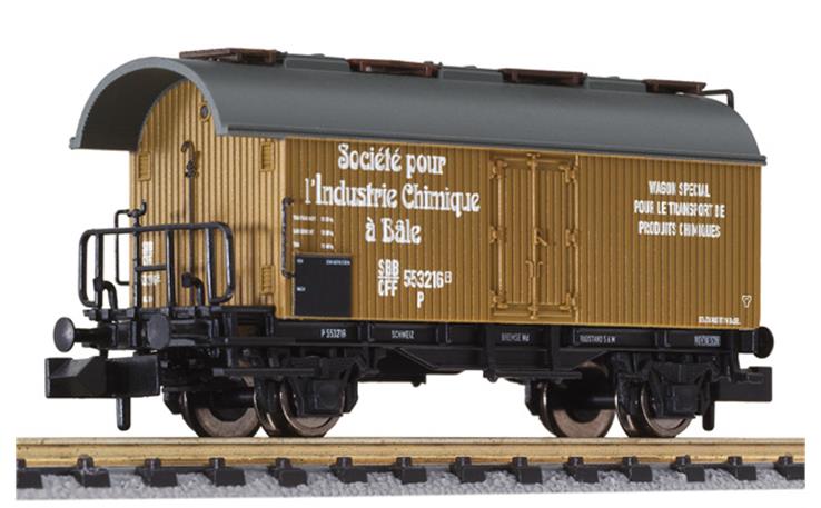 Liliput 265115 Kühlwagen "Societe chimique Bâle" braun SBB, Spur N *** CH Sonderserie ***