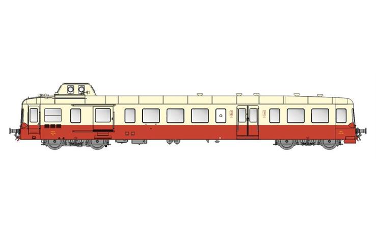 LS 10134 Dieseltriebwagen X3800 1./2. Kl. SNCF, H0 DC