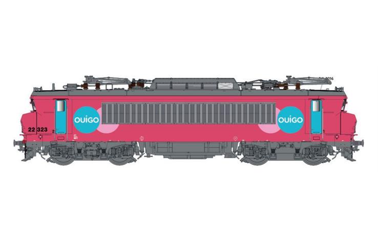 LS 11603S E-Lok BB 22200 OUIGO SNCF, H0 AC Digital Sound