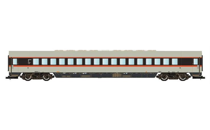 LS 16004 Grossraumwagen zu ET 403 grau/rot/schwarz IC DB, H0