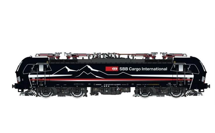 LS 17118 E-Lok BR 193 SBB Cargo Shadowpircer, H0 DC