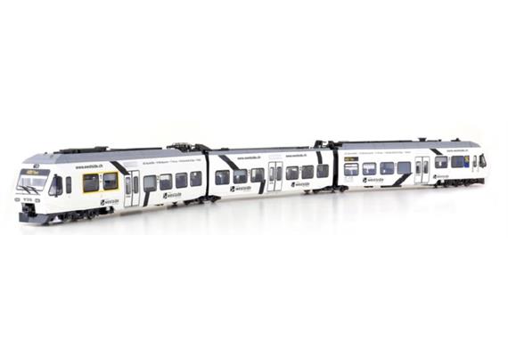 LS 17203DCS E-Triebzug 3-tlg RABe 525 NINA der BLS/Westside, H0 DC Digital Sound