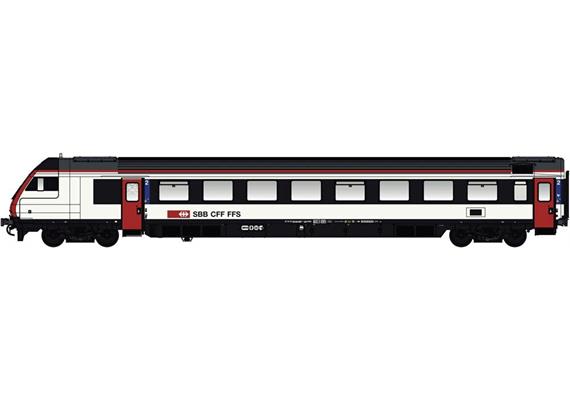 LS 472201AC IC Steuerwagen Bt neue Farbgebung SBB, H0 AC