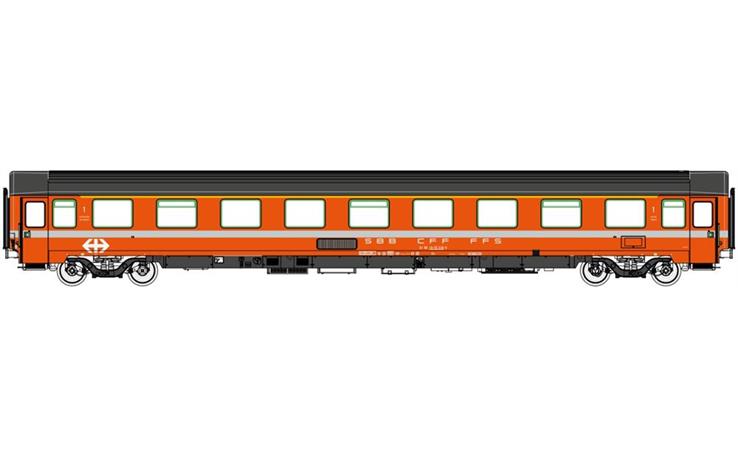 LS 47307 Personenwagen Eurofima 1.Kl. SBB, H0