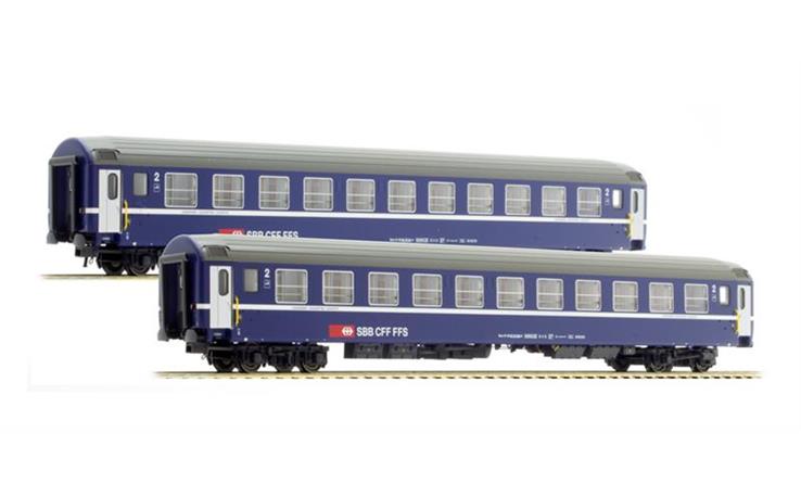 LS 47326 Schlafwagenset 2-tlg. Bcm der SBB, H0
