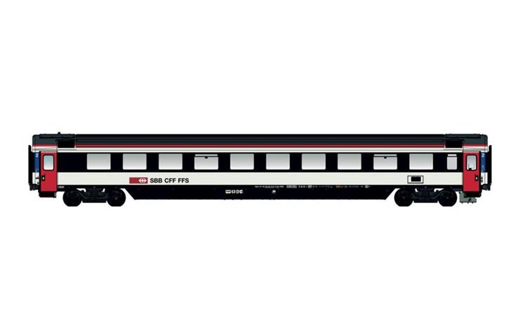 LS 47382 EC Personenwagen Bpm 2. Kl. SBB, H0